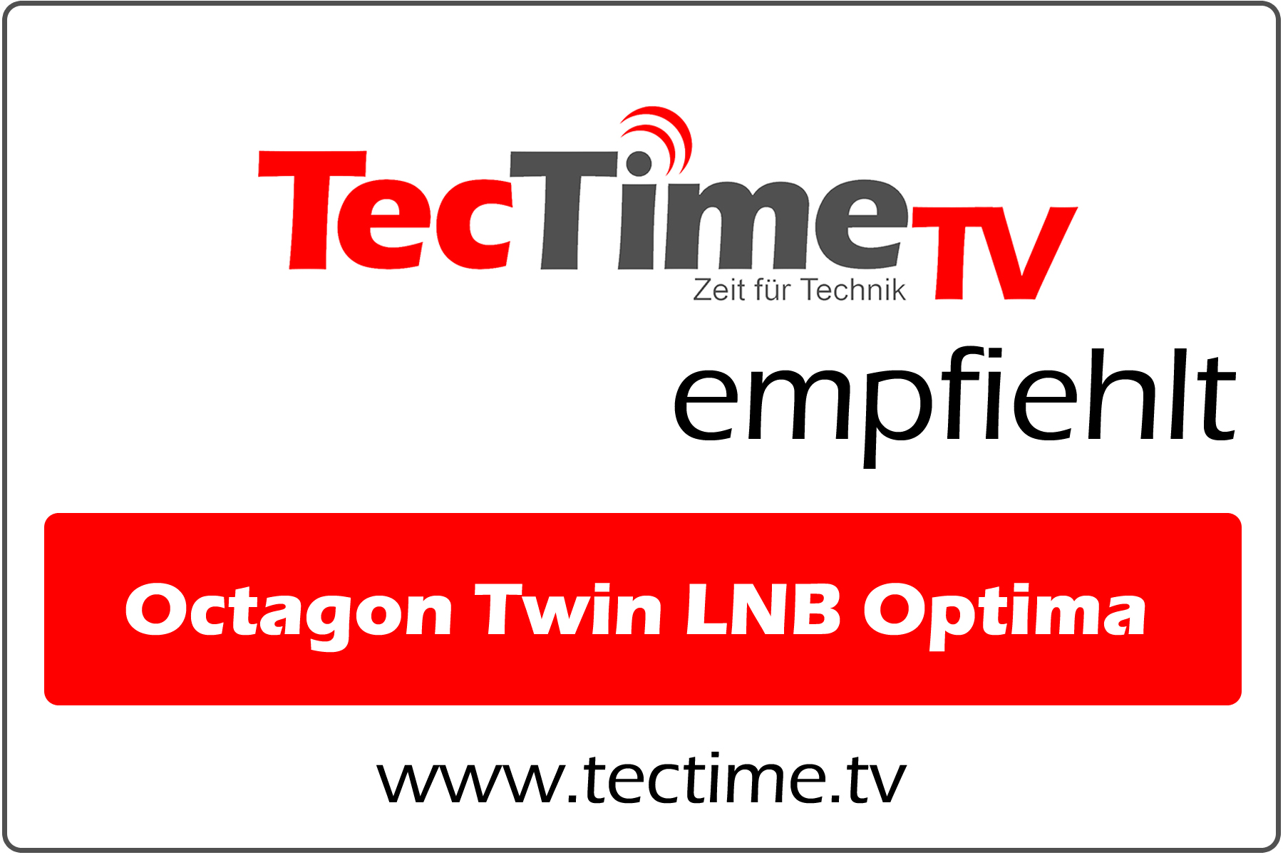 TecTime TV-EmpfehlungTwin LNB Optima
